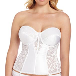 Carnival Strapless Bustier - White