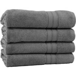 Modern Threads Spunloft Bath Towel Black (137.16x76.2cm)