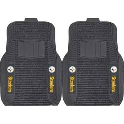 Fanmats Pittsburgh Steelers Deluxe Car Mat 2-pack
