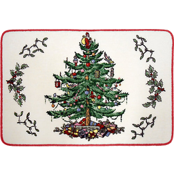 Avanti Linens Spode Christmas Tree Tartan Multicolor 20x30"