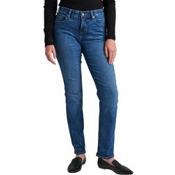 Jag Jeans Ruby Mid Rise Straight Leg Jeans - Austin Blue