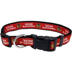 Pets First Chicago Blackhawks Dog Collar M