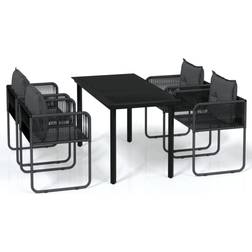 vidaXL 3099079 Matgrupp, 1 Bord inkl. 4 Stolar