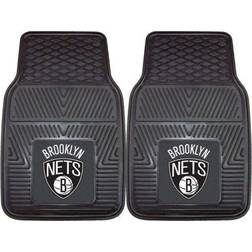 Fanmats NBA Brooklyn Nets Heavy Duty Car Mats 2-pack