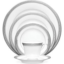 Noritake Crestwood Platinum Dinner Set 5