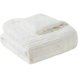 Madison Park Arctic Blankets White (152.4x127)