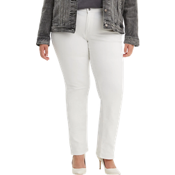 Levi's Classic Straight Women's Jeans Plus Size - Simply White