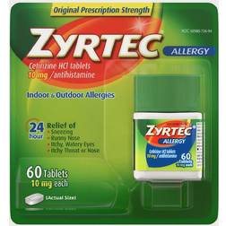 24 Hour Allergy Relief 10mg 60 pcs Tablet
