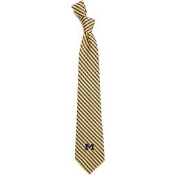 Eagles Wings Gingham Tie - Michigan Wolverines