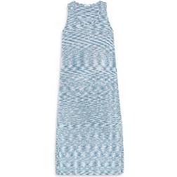 Lafayette 148 New York Knit Maxi Dress - Harbor Blue