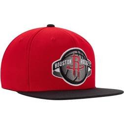 Mitchell & Ness Houston Rockets Two-Tone Wool Snapback Hat Men - Red/Black