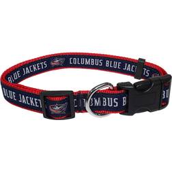 Pets First Columbus Blue Jackets Dog Collar S