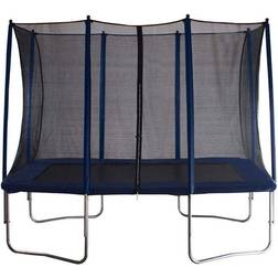 React Rectangular Trampoline 163x216cm + Safety Net