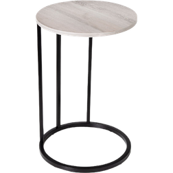 Honey Can Do Round C-Shaped Small Table 40.6cm