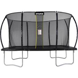 Stratos Rectangular Trampoline 213x305cm + Safety Net