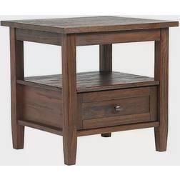 Simpli Home Warm Shaker Small Table 46x50.8cm