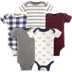 Hudson Baby Preemie Bodysuits 5-pack - Football (10159505)