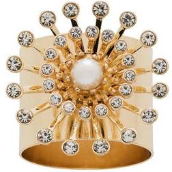 Joanna Buchanan Pearl Star Napkin Ring 1.25" 2