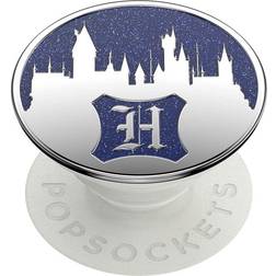Popsockets Enamel Glitter Hogwarts Phone Grip PopGrip Silver