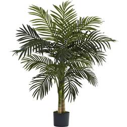 Nearly Natural 4ft. Golden Cane Palm Artificial Tree Artificial Plant