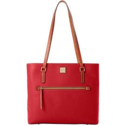 Dooney & Bourke Pebble Grain Large Shopper - Red