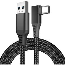 INF Oculus Quest 2 USB A - USB C Angled M-M