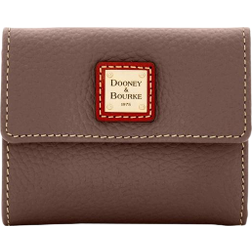 Dooney & Bourke Pebble Grain Small Flap Wallet - Elephant