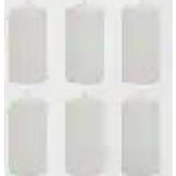 Stonebriar Collection Unscented Pillar 6pcs Candle 6.1" 6pcs