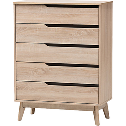 Baxton Studio Fella Chest of Drawer 31.5x42.3"