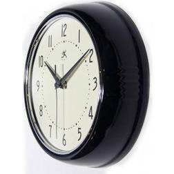 Infinity Instruments Retro Wall Clock 9.5"