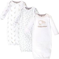 Touched By Nature Organic Cotton Sleep Gown 3-pack - Little Giraffe (10168986)
