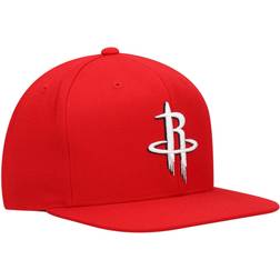Mitchell & Ness Houston Rockets Team Ground Snapback Hat Men - Red