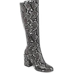 Journee Collection Tavia Medium Calf - Snake