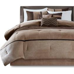 Madison Park Palisades Sängöverkast Brun (228.6x228.6cm)