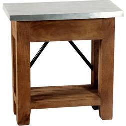 Alaterre Furniture Millwork Small Table 30.5x55.9cm