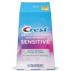 Crest 3D Whitestrips Sensitive At-home Teeth Whitening Kit