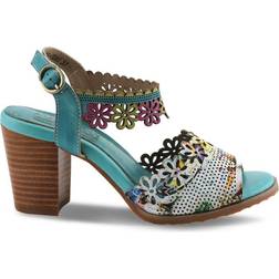 Spring Step L'Artiste Floradacious - Sky Blue Multi