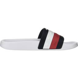 Tommy Hilfiger Dulce Slides W - Navy/White Multi