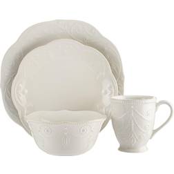 Lenox French Perle 4 Piece Place Setting Juego de Vajilla 4pcs