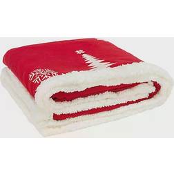 Safavieh Cedar Blankets Red (152.4x127cm)
