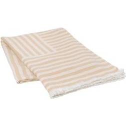 Broste Copenhagen Frankie Blankets Beige (180x130cm)