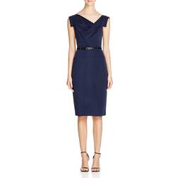 Black Halo Classic Jackie O Sheath Dress - Eclipse