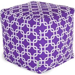 Majestic Home Goods Links Pouffe 17"