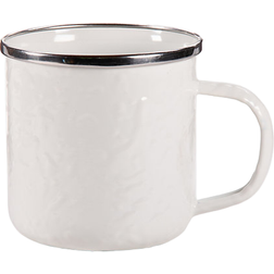 Golden Rabbit Solid White Mug 12fl oz 4