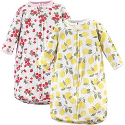 Hudson Baby Long Sleeve Sleeping Bag 2-pack Strawberry & Lemon