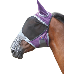 Shires Deluxe Fly Mask With Nose Fringe