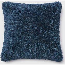 Loloi Shaggy Complete Decoration Pillows Blue (55.88x55.88cm)