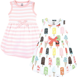 Touched By Nature Organic Cotton Dresses 2-pack - Popsicle