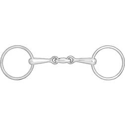 Horze Double-Jointed Loose Ring Snaffle