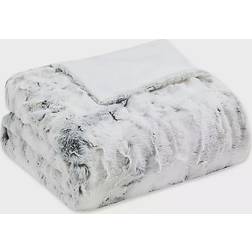Madison Park Sachi Blankets Gray (177.8x152.4cm)